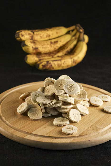 Bananes lyophilisées