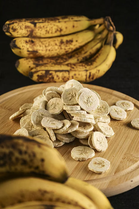 Bananes lyophilisées