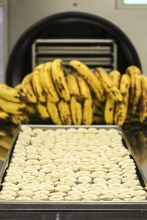 Bananes lyophilisées