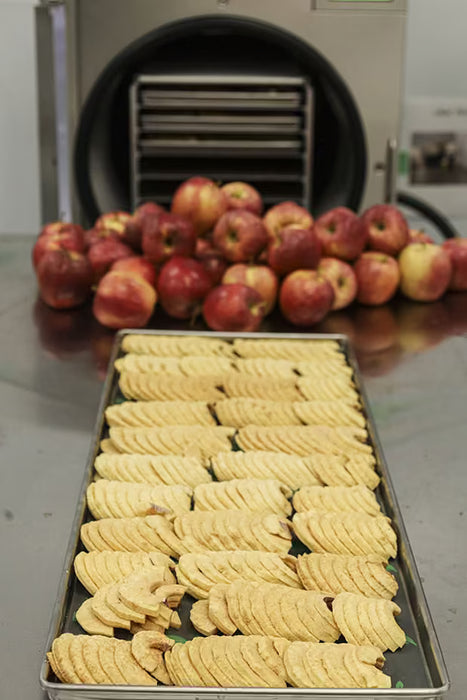 Pommes lyophilisées